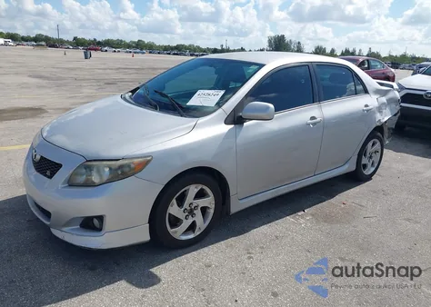 2010 Toyota Corolla S из США, поврежденный, VIN 2T1BU4EE8AC411209